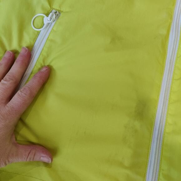 Orage Chartreuse/Lime Insulated Zip Up Jacket Size Large - Picture 7 of 14